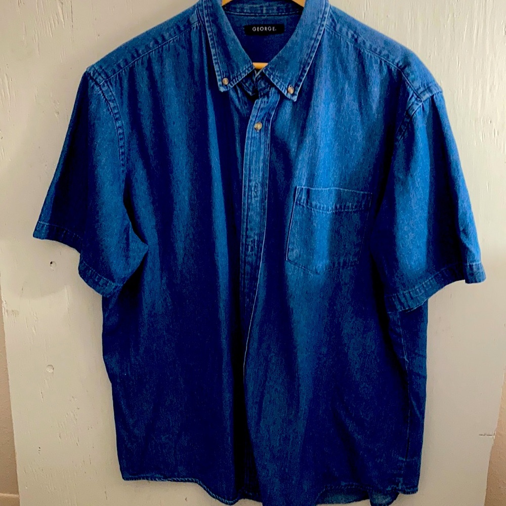 George button up shirt sleeve shirt